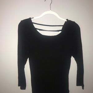 Tight black 3/4 sleeves